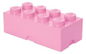 Scatola portaoggetti rosa chiaro - LEGO®
