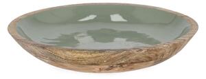 Ciotola verde in legno ø 38 cm Thara – Yes Everyday