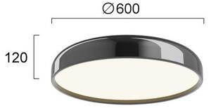 Plafoniera LED da soffitto ALENSA LED/60W/230V, nera