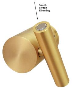 Faretto da parete dimmerabile a LED PLANET LED/4W/230V dorato