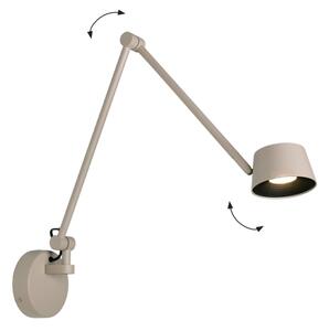Lampada da parete LED dimmerabile SAVINA LED/9W/230V beige