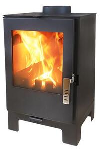 Stufa a legna Modern Stove 2, classe energetica A, 80,20%, 5 kW, 390 x 390 x 670 mm