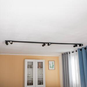 Nowodvorski Lighting Faretto da soffitto Mono VI in nero, 6 luci