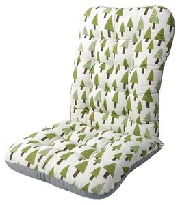 Imbottitura per sedia da ufficio, supporto lombare integrato, design antiscivolo, Verde bosco