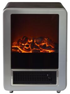 Termocamino elettrico con riscaldamento | Samufo effetto fiamma | Caminetto elettrico | Stufa