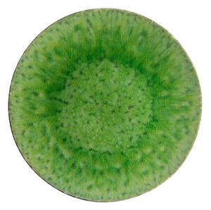 Piatto da portata in gres verde , ⌀ 31 cm Riviera - Costa Nova