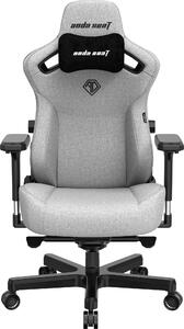 Sedia da gioco Anda Seat Kaiser 3 - XL, tessuto grigio