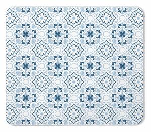 Tappetino da bagno bianco e blu in terra di diatomee 35x45 cm Atlanta - douceur d'intérieur