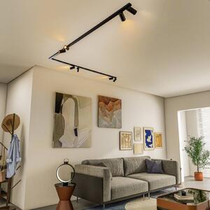 Nowodvorski Lighting Faretto a soffitto Mono Corner VIII nero 2x200cm