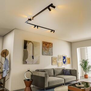 Nowodvorski Lighting Faretto a soffitto Mono Corner VIII nero 2x150cm