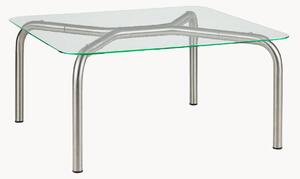 Tavolino da salotto con piano in vetro Uku