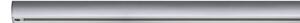 Binario Paulmann URail, cromo opaco, lunghezza 200 cm, alluminio