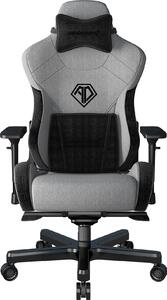 T-Pro 2 grey XL Anda Seat sedia da gioco girevole in tessuto per ufficio