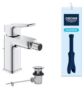 Miscelatore monocomando per bidet GROHE Dice con set di scarico Click-Clack, cromato