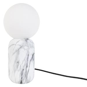 Leitmotiv - Lampada da tavolo in marmo Gala - Bianco