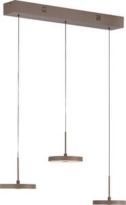 Lampada a sospensione a LED JUST LIGHT 13141-39, 20,40 W, 3000 K, 2370 lm, bianco caldo, IP20, color sabbia