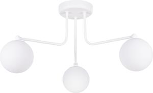 Lampada da soffitto KOSMOS bianca 3xG9x8W in vetro, dimensioni: 29x62x62 cm, IP20, Pure Lume