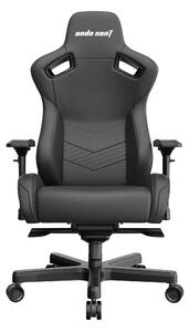 Sedia da gioco Anda Seat Kaiser 2 - XL, nero, Pelle finta