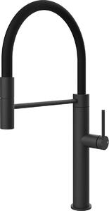 Miscelatore monocomando Gessi Semi-pro Gessi316 Cesello 60010 299 47,8 cm Nero opaco