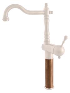 Slezák-RAV Piedistallo per miscelatore per lavabo L08/8SM, Colore: ottone vecchio Colore: ottone vecchio