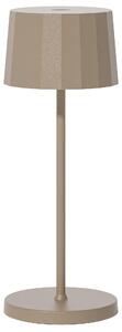 MÜLLER-LICHT Lampada da tavolo ricaricabile LED OLEA, 2,2W, 200lm, RGB, sabbia