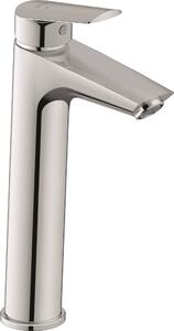 Miscelatore per lavabo L Minusflow, senza tappo di scarico, sporgenza di 129 mm