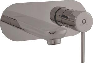 SEINA - Miscelatore per lavabo, Grigio metallo - lucido SE935MGL, RAV Slezák