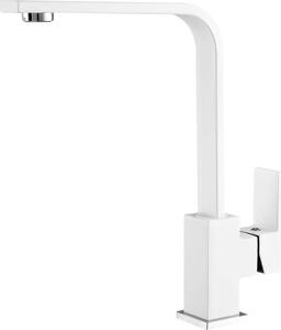Rubinetto da cucina Miscelatore per lavello Miscelatore da cucina; bianco