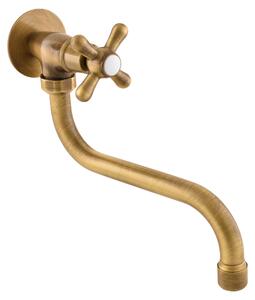 Miscelatore per lavabo, Ottone anticato MK192SM, RAV Slezák