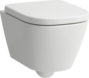 LAUFEN MEDA WC suspendu Advanced compact, sans rebord, Silent Flush, 360x490mm, fixation cachée chasse deau basse, H8201137570001, H8201137570001