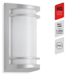 Telefunken Lampada da esterno a LED 10W Applique da esterno IP44 Applique da parete argento