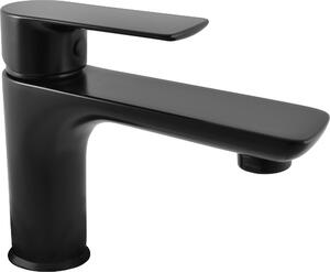 VLTAVA - Miscelatore per lavabo senza scarico, nero - opaco VT426.0CMAT, RAV Slezák