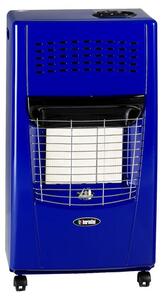 Bartolini Stufa a Gas GPL Bella I Blu IB202IT 4200W Infrarossi Piezoelettrica 3 Piastre Ceramiche 120m³