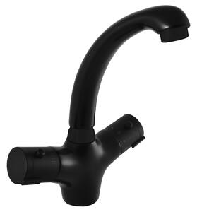 Slezák-RAV Miscelatore per lavabo TRM26CMAT Colore: nero opaco, Dimensione: 1/2''