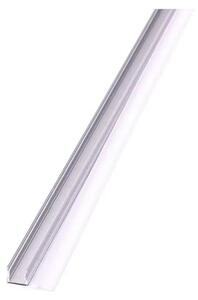 Striscia LED ad angolo - kit di installazione con diffusore - argento - IP20