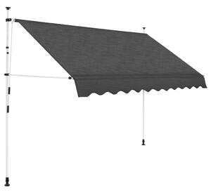 Tenda da Sole Retrattile Manuale 250 cm Antracite