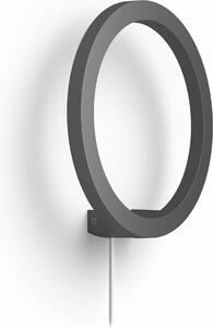 Lampada da parete a LED Philips HUE 8719514343382 Sana 20 W 1500 lm 2200-6500 K nero - compatibile con SMART HOME di hornbach