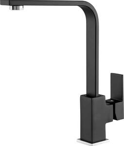 Miscelatore per cucina Miscelatore per lavello Miscelatore per cucina; nero