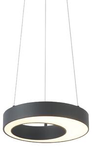 Lampada a sospensione moderna nera 35 cm dimmerabile a 3 livelli - Organici