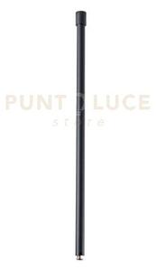 Asta per sospensione rigida per binario nero h.45,5cm