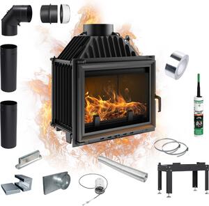Inserto camino in ghisa KRATKI MAJA 8 kW Ø 200