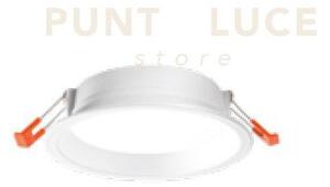 Lost faretto led da incasso 3000k 1170lm 18w ip20 bianco 14,5cm