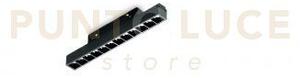 Modulo led bento 3000k 1006lm 12w fisso nero per sistema binario 2
