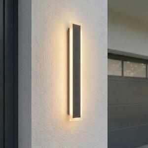 Applique da esterni a LED Ilora Lucande, Nero, Acciaio Inox, Moderno, Applique LED da esterni