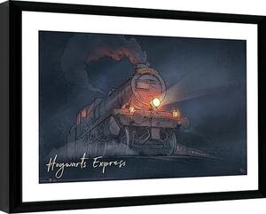 Quadro Harry Potter - Hogwarts Express, Poster Incorniciato