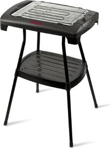 Girmi BQ22 Barbecue elettrico 2000W griglia inox 34x24,5cm senza fumi regolabile
