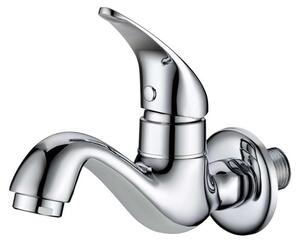 Rubinetto monocomando per lavabo, da montare a parete