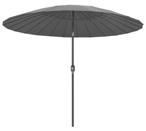 Ombrellone da Esterni con Palo in Alluminio 270 cm Antracite