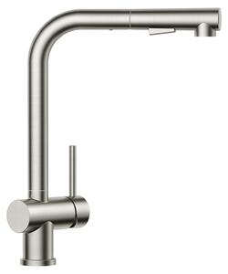 Rubinetto da cucina con soffione estraibile, miscelatore monocomando, girevole a 360°