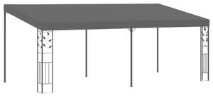 Gazebo a Parete 6x3x2,5 m Antracite